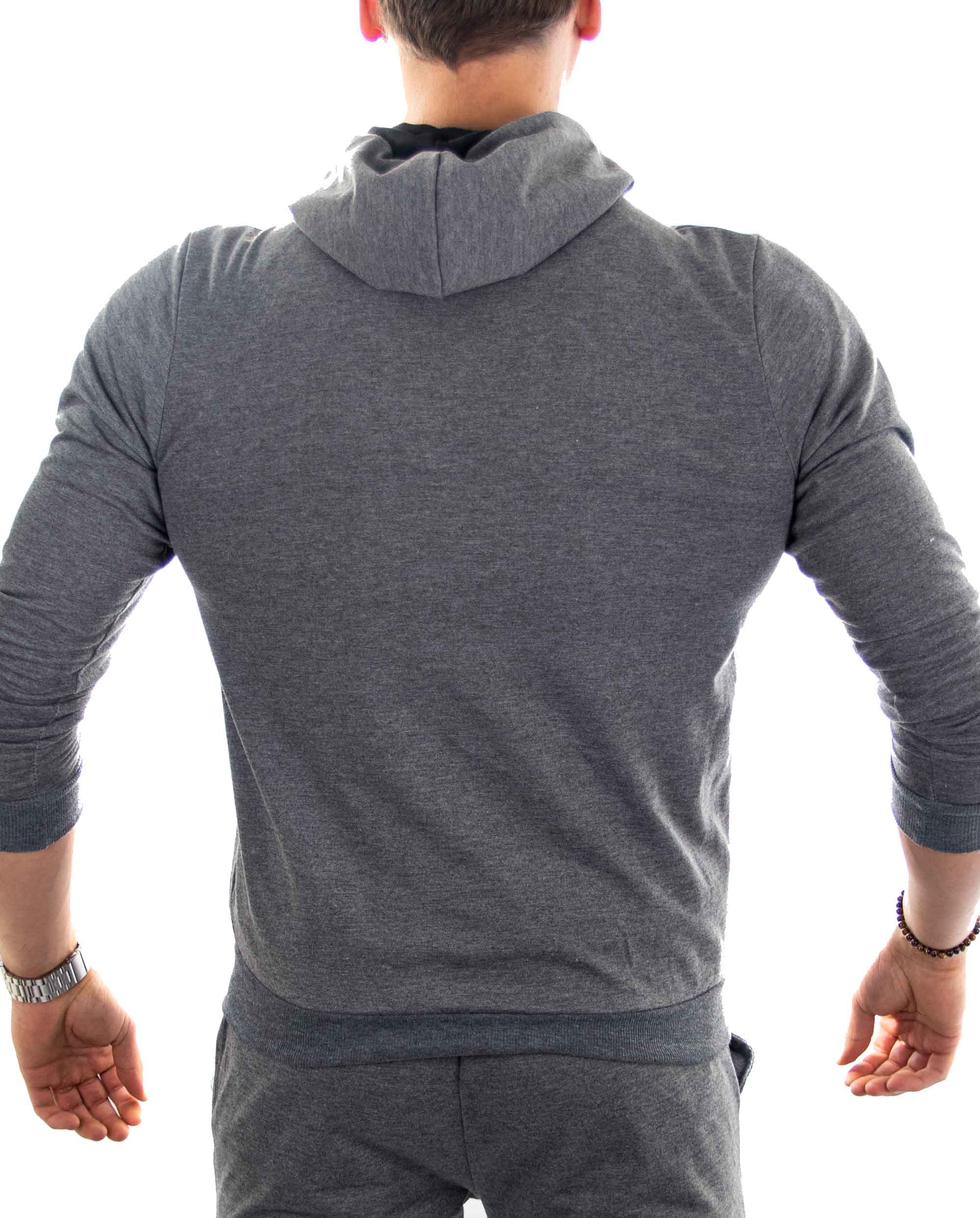 Stylish grey zipper for men from the DYNAMIC collection, showcasing modern design and comfort.